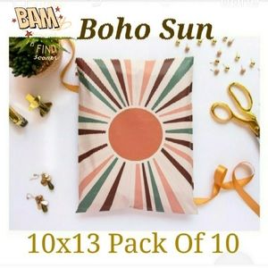 - Boho Sun Mailers 10x13 Includes a Pack of 10